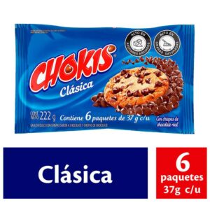 Galletas Chokis Clasica 6 Paq x222g