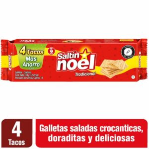Galletas Saltin Noel Tradicional 4 Tacos x354g