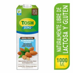 Tosh Bebida De Almendras Sin Azúcar x1000ml