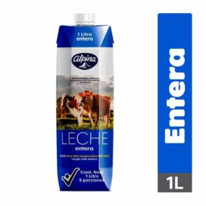 Leche Alpina Entera en Caja x1000ml