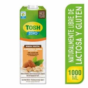 Tosh Bebida De Almendras Avena Sin Azúcar x1000ml