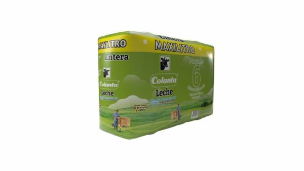 Six Pack Leche Colanta Entera 6 und ×1100ml c/u