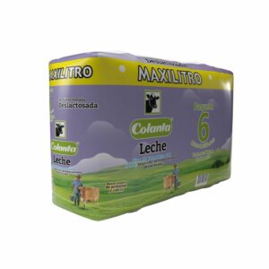 Six Pack Leche Colanta Deslactosada 6 und ×1100ml c/u