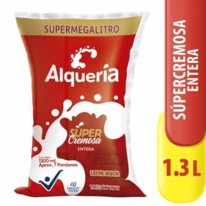 Leche Alqueria Entera Super Cremosa x1300ml