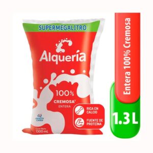 Leche Alqueria Entera Sabor Original x1300ml
