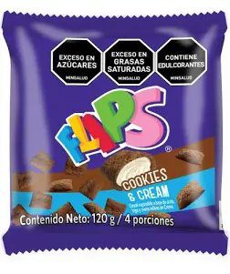 Cereal Flips Sabor Cookies & Cream Bolsa x120g