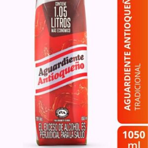 Aguardiente Antioqueño Rojo x1050ml