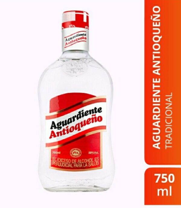 Aguardiente Antioqueño Rojo x750ml