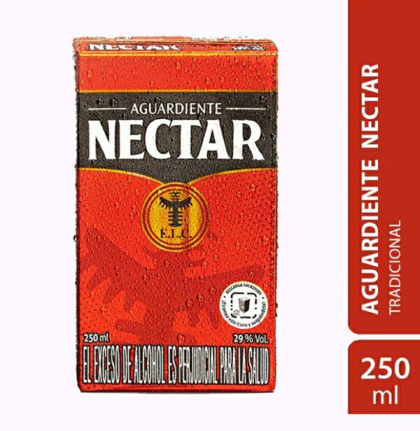 Aguardiente Nectar Rojo Tradicional x250ml