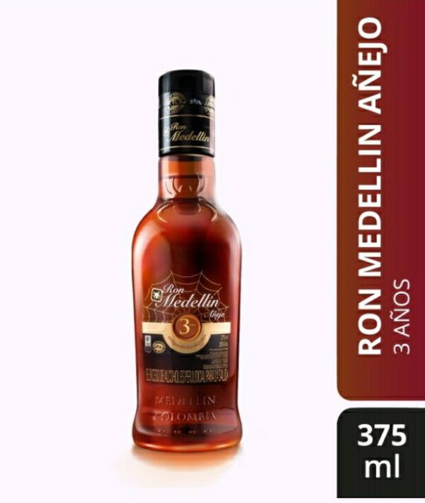 Ron Medellín Añejo 3 Años x375ml