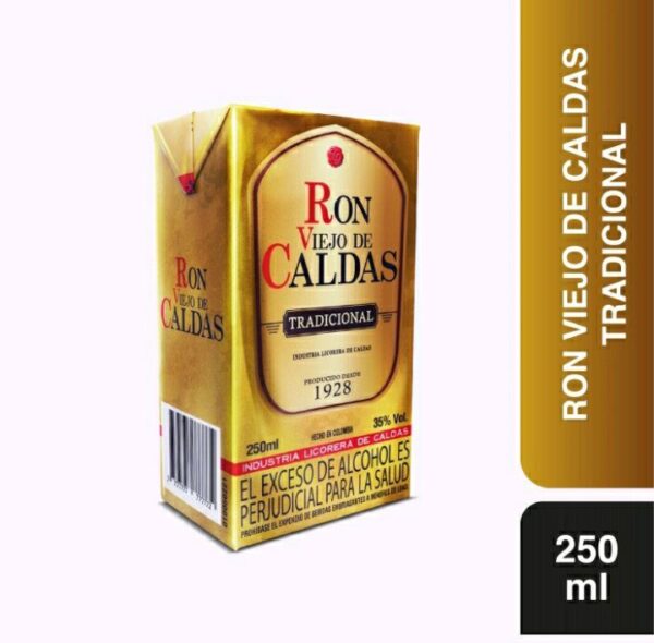 Ron Viejo De Caldas Tradicional x250ml