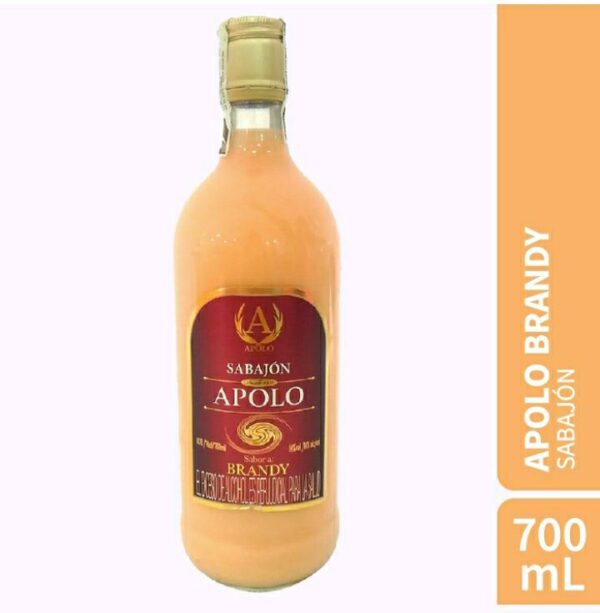Crema Apolo Sabajón Sabor A Brandy x700ml
