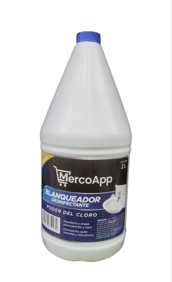 Blanqueador MercoApp Desinfectante x 2L