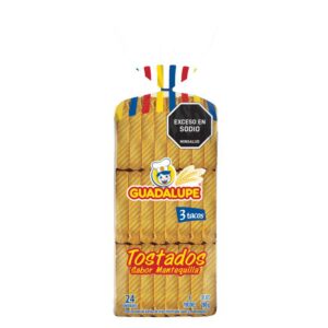 Tostados Mantequilla Guadalupe 24 Und x 280g