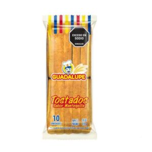 Tostados Mantequilla Guadalupe 10 Und x 115g