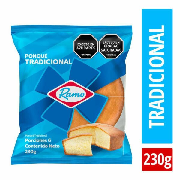 Ponque Tradicional Ramo 6 Und x 230g