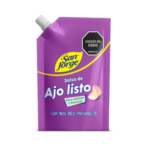 Salsa San Jorge De Ajo Listo Para Abonar y Sazonar DP x100g
