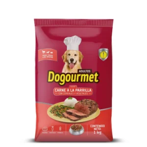 Alimento Para Perro Dogourmet Adultos Sabor Carne A La Parrilla x1kg