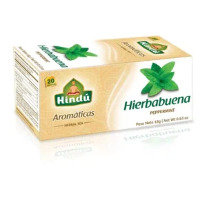 Hindú Aromáticas Hierbabuena x20 Bolsitas *18g