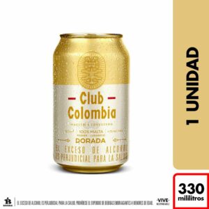 Cerveza Club Colombia Dorada Lata x 330ml