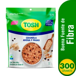 Cereal Tosh Granola Avena y Pasas DoyPack x300g