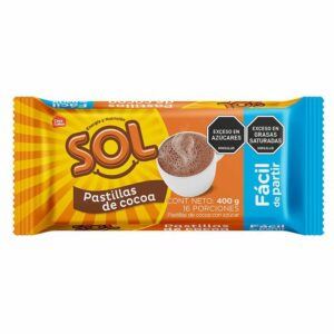 Chocolate Sol Pastillas De Cacao x 400g