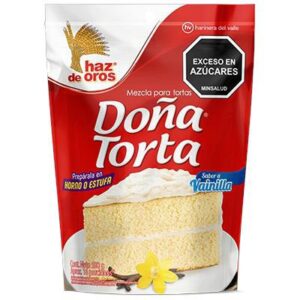 Mezcla Para Torta Doña Torta Sabor Vainilla x500gr