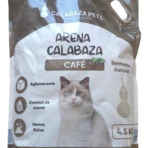 Arena Para Gatos Calabaza Cafe x4.5kg