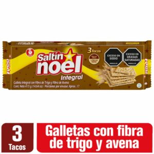 Galletas Saltin Noel Integral 3 Tacos x415g
