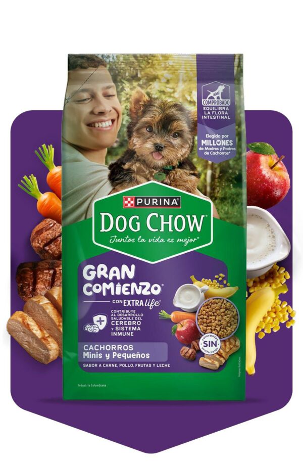 Dog Chow Gran Comienzo CACHORROS Min/Pequen x350gr