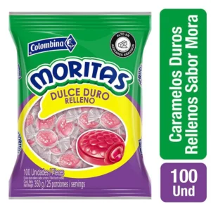 MORITAS COLOMBINA X100UND DE 350g