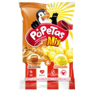 Popetas Mix Con Caramelo & Mantequilla x118,8g