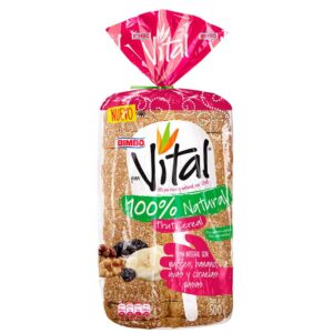 Pan Tajado Bimbo Vital FrutiCereal X500g