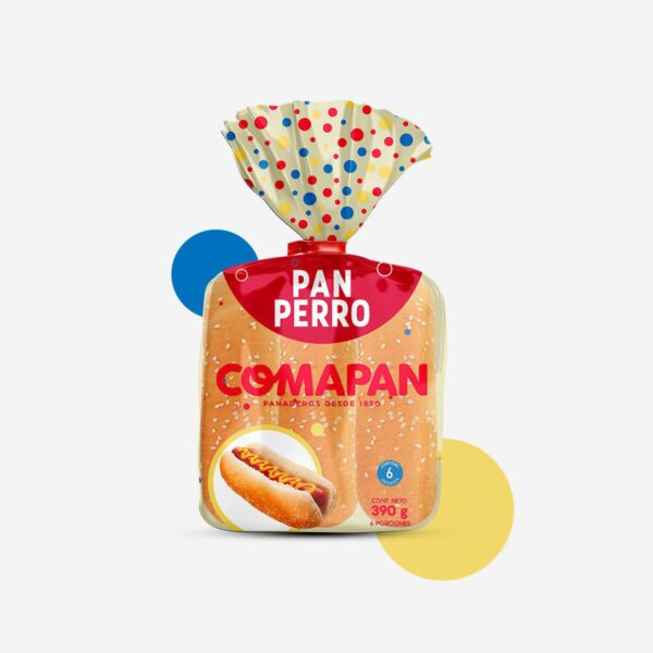 Pan Perro Comapan 6und x390gr