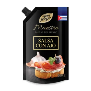 Salsa San Jorge Maestro Con Ajo Dp x200g