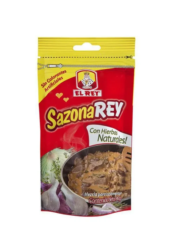 SazonaRey El Rey Con Hierbas Naturales x90g