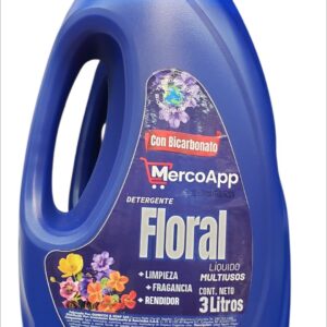 Detergente Mercoapp Aroma Floral Tarro x3L