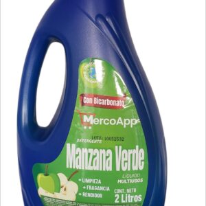 Detergente Mercoapp Aroma Manzana Verde x 2L