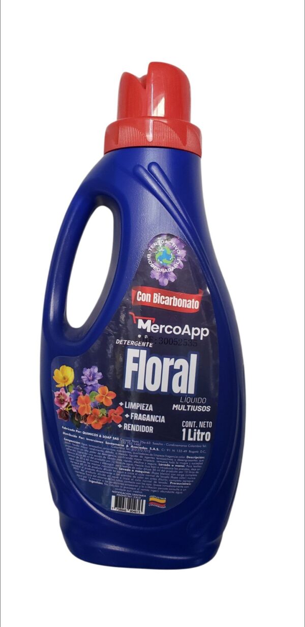 Detergente Mercoapp Aroma Floral x 1L