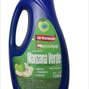 Detergente Mercoapp Aroma Manzana Verde x 1L