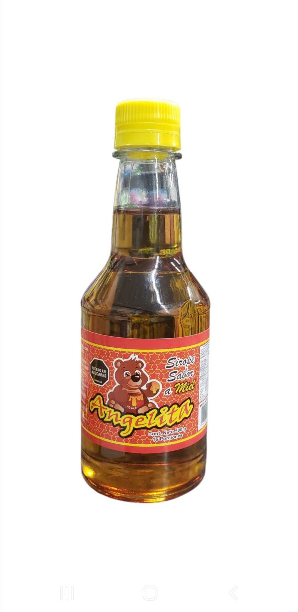 Sirope Angelita Sabor a Miel Frasco x500g