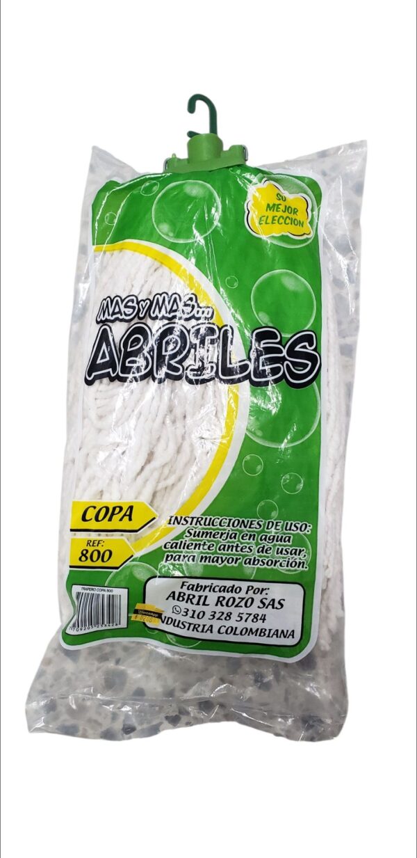 Trapero Repuesto Abriles Copa 800 (Blanco o Color)