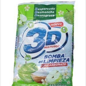 Detergente En Polvo 3D Manzana x500g