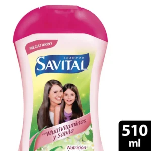 Shampoo Savital Con Multivitaminas Y Sabila X510ml