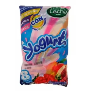 Yogurt Doña Leche Surtido Bolsa 8unds x150g c/u