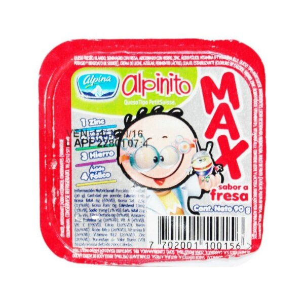 Alpinito Alpina Sabor Fresa x90g