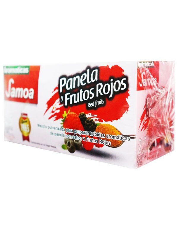 Aromática Samoa Panela y Frutos Rojos x25 Sobres *150g
