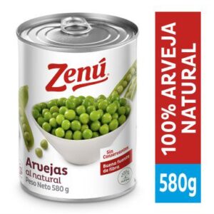Arveja Natural Zenu x 580g