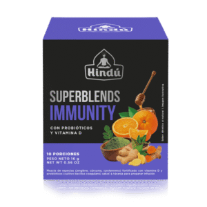 Hindú Té SuperBlends Immunity Con Probióticos y Vitamina D X10 Bolsitas *16g