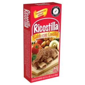 Caldo Ricostilla Con Costilla 12 Cubos x126g